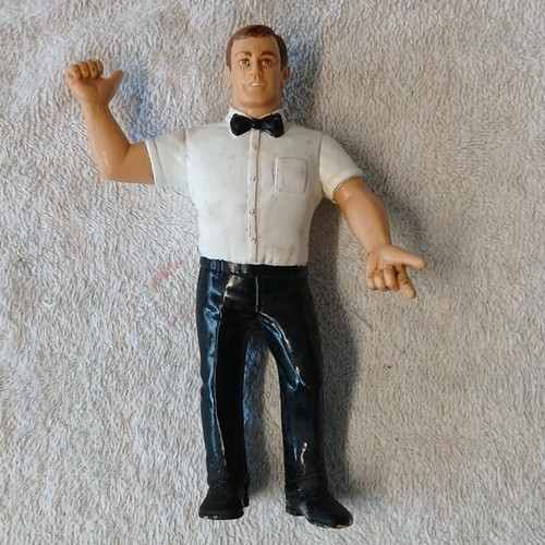 WWF LJN Male White Shirt Black Pants Bow Tie 1988 ...