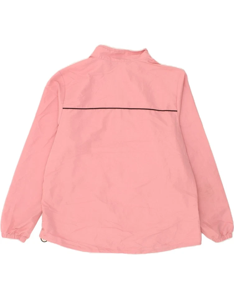 IZOD Mujer Pullover Chaqueta de Lluvia Reino Unido 18 XL Rosa Poliéster BT07 Foto 2 de 3