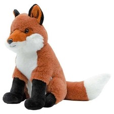 Peluche Volpe Decar 2 - Morbida 27 cm - Pupazzo Realistico Idea Regalo Bambini