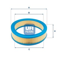Ufi Luftfilter 30.118.01 FüR Fiat