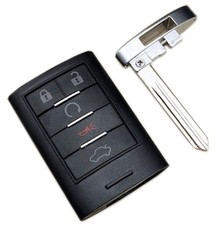 Smart Key Fob Case Shell Fit for Cadillac STS CTS 2008 2009 2010 2011 2012...