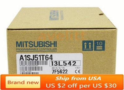 1PCS MITSUBISHI MELSEC A1SJ51T64 A1SJ 51T64 New NIB Fast Ship  US Free TAX