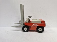 Vintage MINI GAMA 9205 Linde Fork Lift 1:23,5 die cast 1970's used incomplete