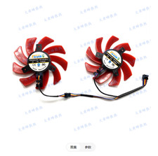 For XFX RX460 470D 550 560 560D 2G/4G Wolf Edition Graphics Card Cooling Fan