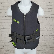 Hyperlite Black USCG Approved Flotation Aid Life Jacket Ski Vest Size Medium M