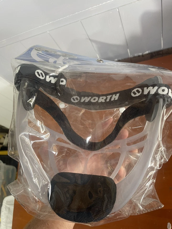 Máscara Worth Fielders - Face First - Mascarilla protectora transparente - Adulto Talla única Foto 4 de 4