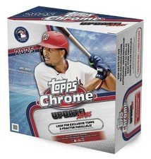 2025 Topps Chrome Update Baseball Factory Sealed Mega Box