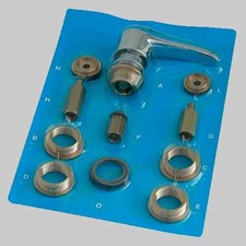 KIT VITONE E MANIGLIA UNIVERSALE PER PASSO RAPIDO  10 combinazioni     MADE I...