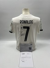 Portugal Jersey Cristiano Ronaldo Signed Autograph COA Football M