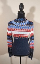 NWT Free People Movement Breathe Easy Printed Layered Hoodie. Size S