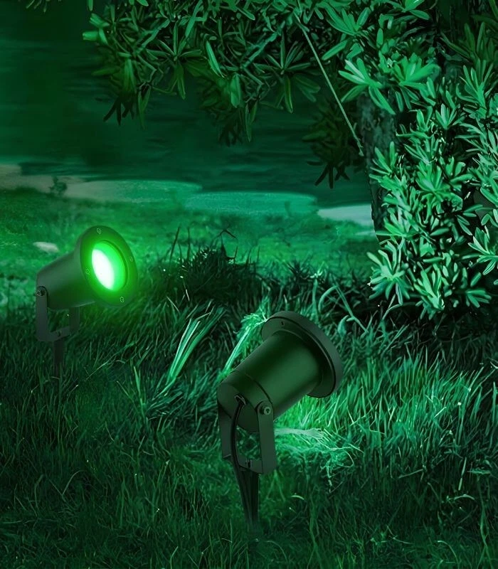 Bombilla LED Verde 5w Dicroica GU10 45º - Luz Verde