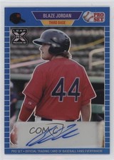 2021 Leaf Pro Set Metal 1989 Blue Rainbow 20/35 Blaze Jordan #PA-BJ1 Auto uk2