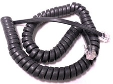 100-Pack Lot Cisco IP Phone Handset Cord 7900 7800 8800 SPA500 Series Gray 9Ft