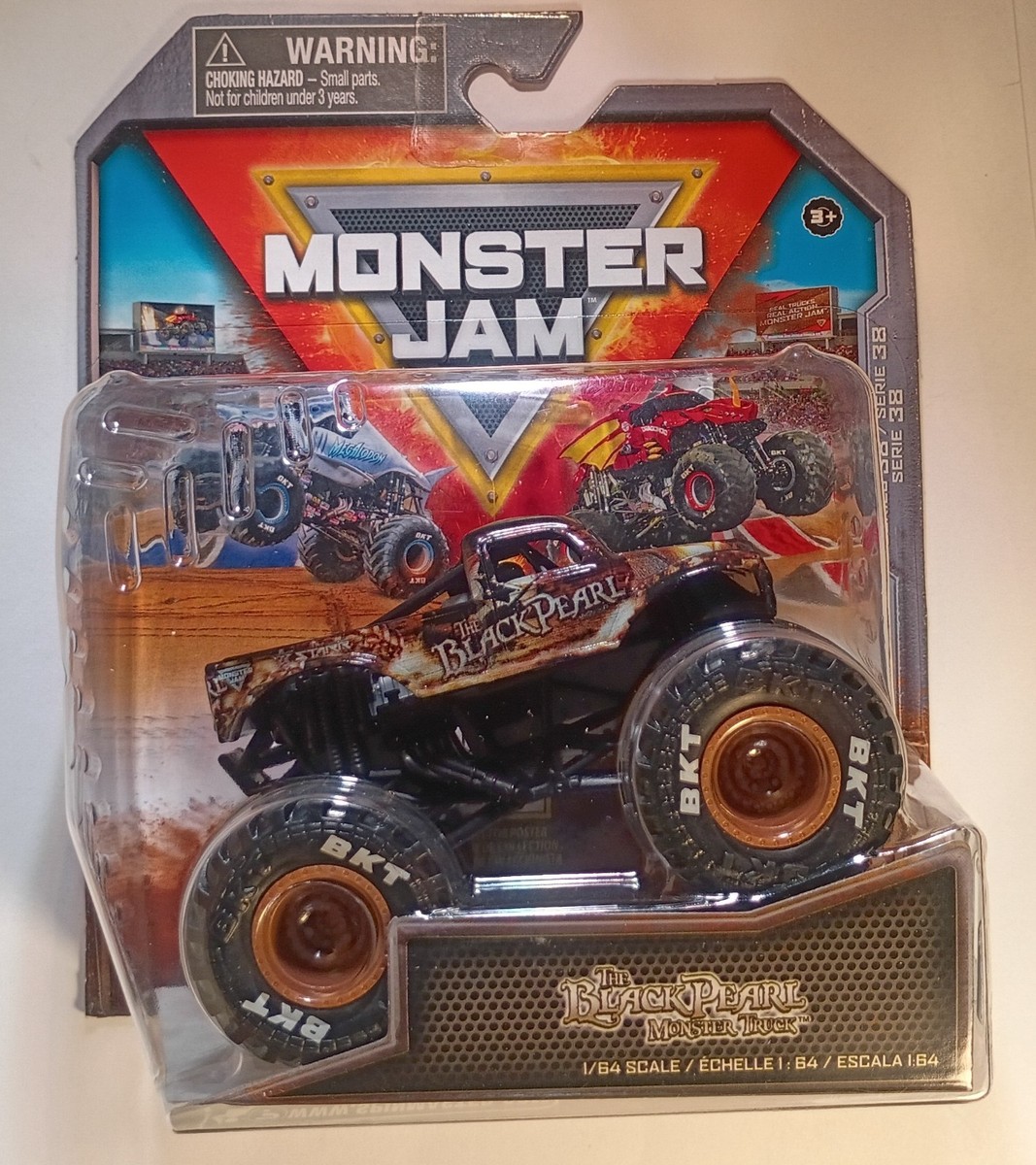 Monster Jam 2024 Series 38 Black Pearl Spin Master Monster Truck