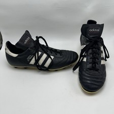 Adidas Copa Mundial Black Soccer Cleats 015508 Germany Men's US 9.5 Vintage