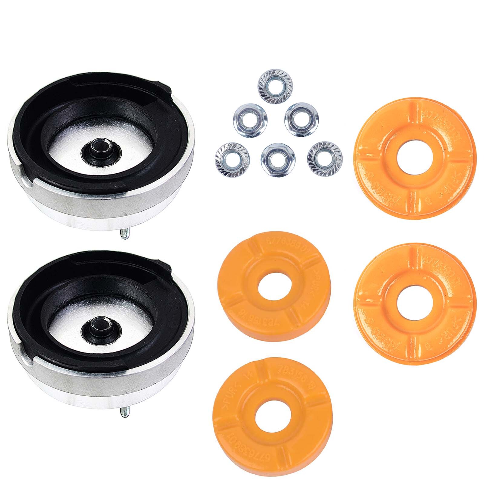 2* Front LH RH Strut Shock Mounts + 4* Upper & Lower Support Kit  