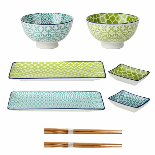 vancasso MACARON Dinnerware Set Porcelain Tableware Plates Bowls Mug Set - Picture 22 of 25