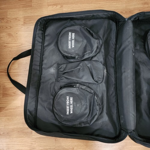 READ Baby Jogger City Select Stroller Travel Carry Bag Black EMPTY DIRTY DAMAGED - Picture 17 of 24