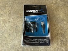 SABRENT USB TO PARALLEL IEEE 1284 PRINTER CABLE ADAPTER 6FT 36 PIN M9-1