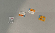 AT&T 4488A Nano SIM Cards + T-Mobile 