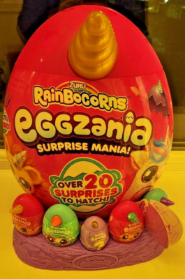 Zuru Rainbocorns Eggzania Surprise Mania Einhorn, über 20 Überraschungen Neu & OVP+