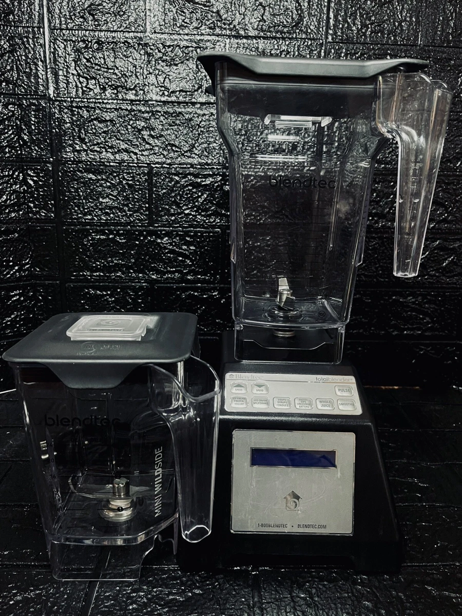 2010 Blendtec Total Blender Large/Small Pitchers, w/Lids Made in