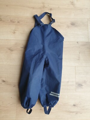 Matschhose Regenhose blau 86/92