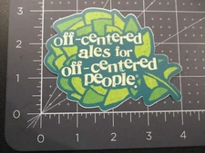 DOGFISH HEAD Off-Centered Hop STICKER decal craft beer dog fish 60 90 min IPA