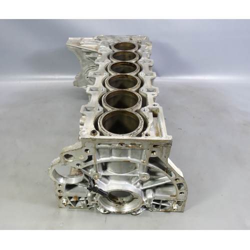 12-18 BMW N55 6-Cyl Twin-Scroll Turbo 3.0L Engine Cylinder Block Bare 92k OEM - Picture 6 of 11
