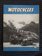 (323A) Revue MOTOCYCLES N°71, Mars 1952, 125 Gima, usine Victoria, Whell 40 cc