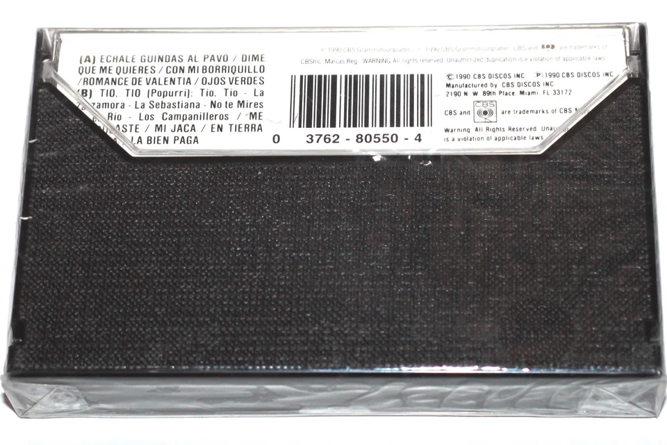 Raphael - Andaluz (Cassette Tape 1990) DIC-80550 NUEVO NEW SEALED - Image 2 of 4