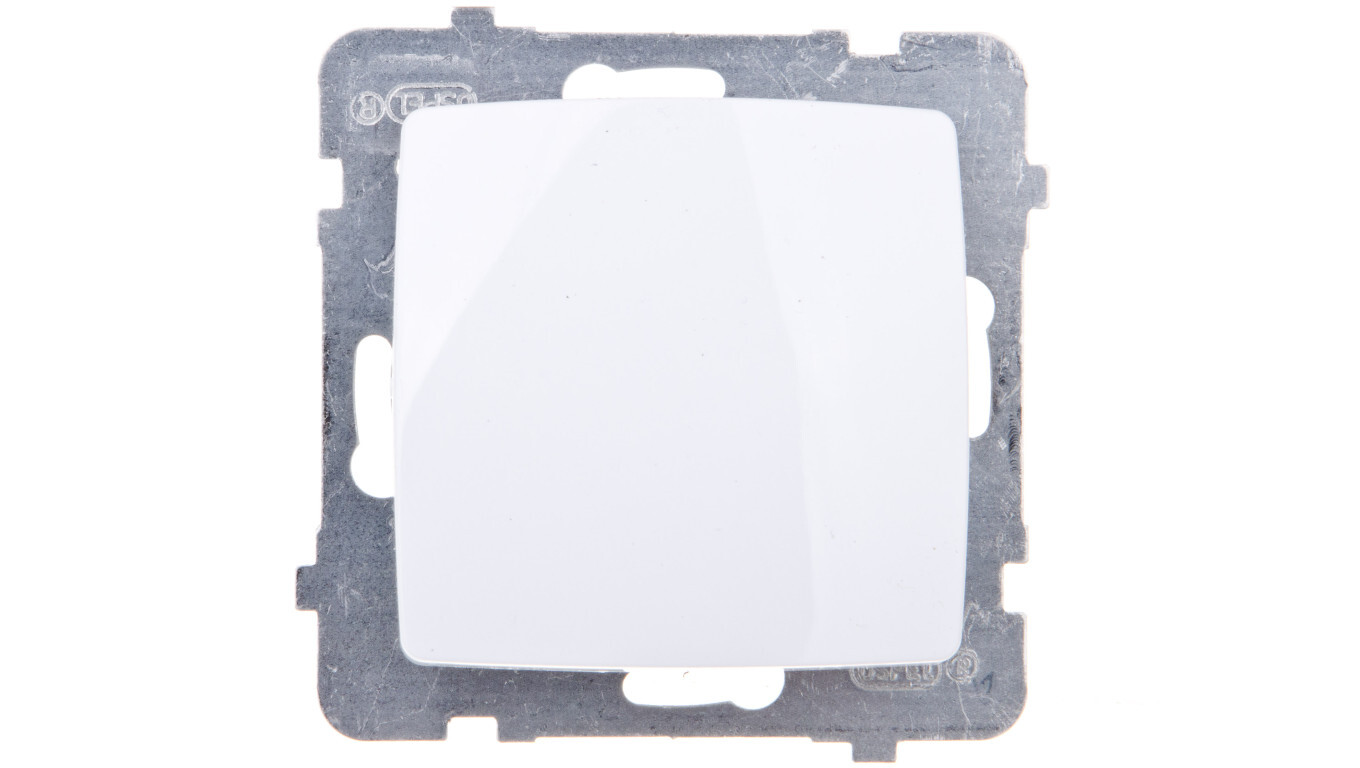 KARO Single white connector ŁP-1S / m / 00 /T2UK