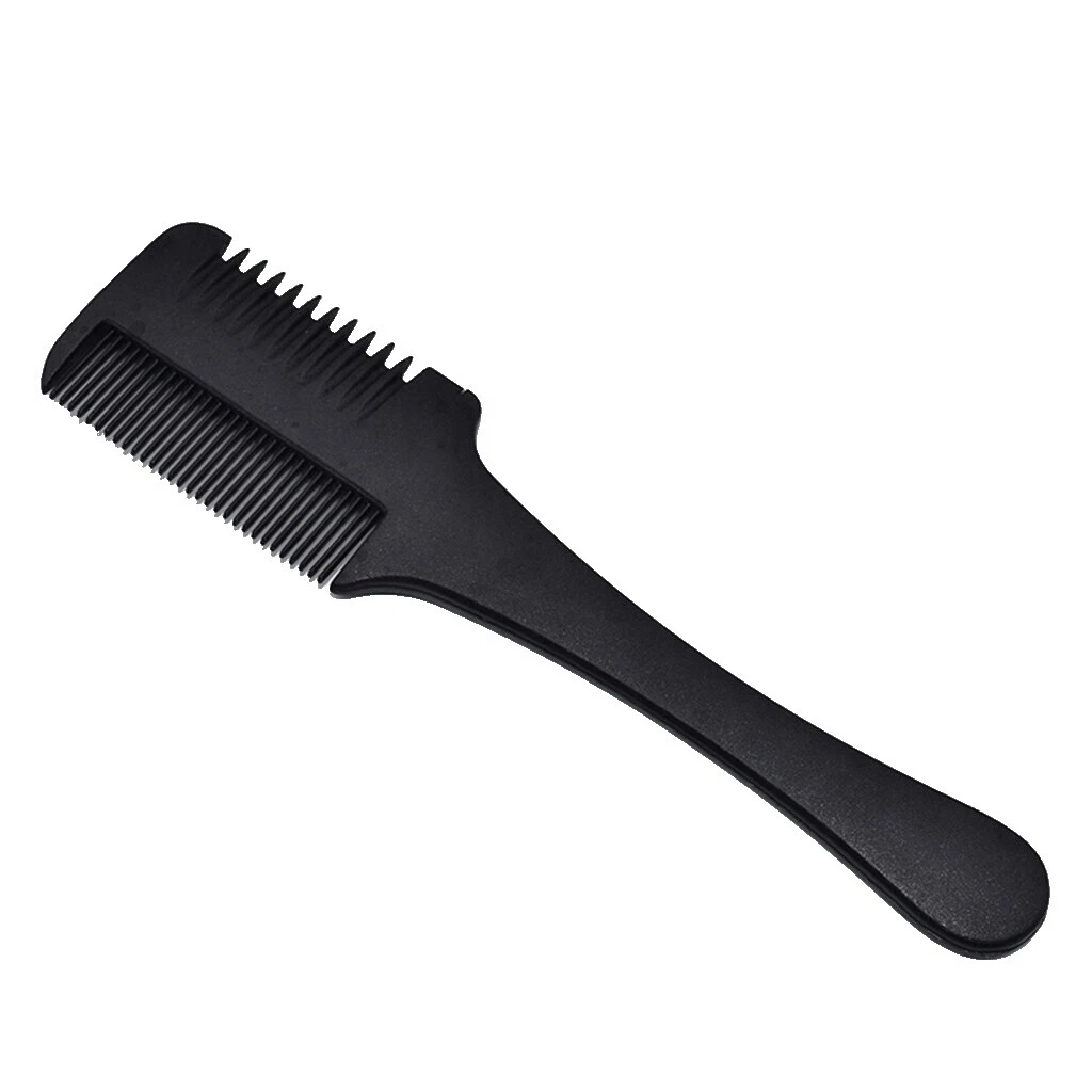Black Hair Razor Combs