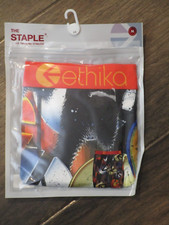 ETHIKA THE STAPLE LUMINOUS BOXER BRIEFS SIZE MEDIUM