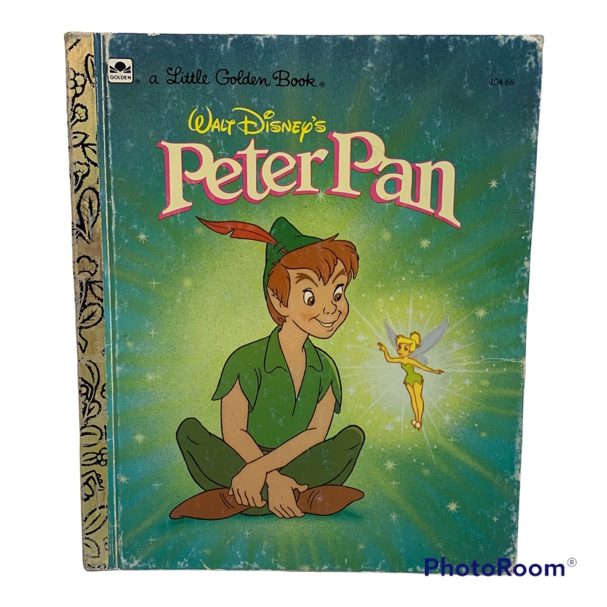 A Little Golden Book 1989 Walt Disney Peter Pan 1st Edition