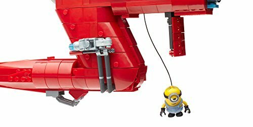 Mega block (MEGABLOKS) Minion Flying villain super jet 472