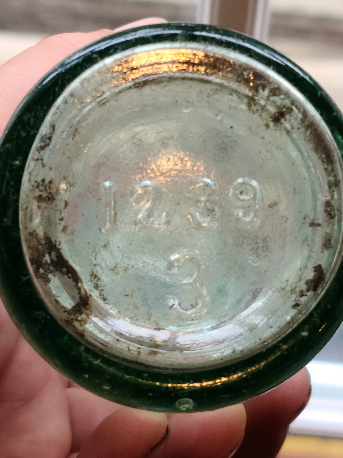 Darley Park GBS Aqua Pre Pro Beer Bottle Baltimore MD Blown