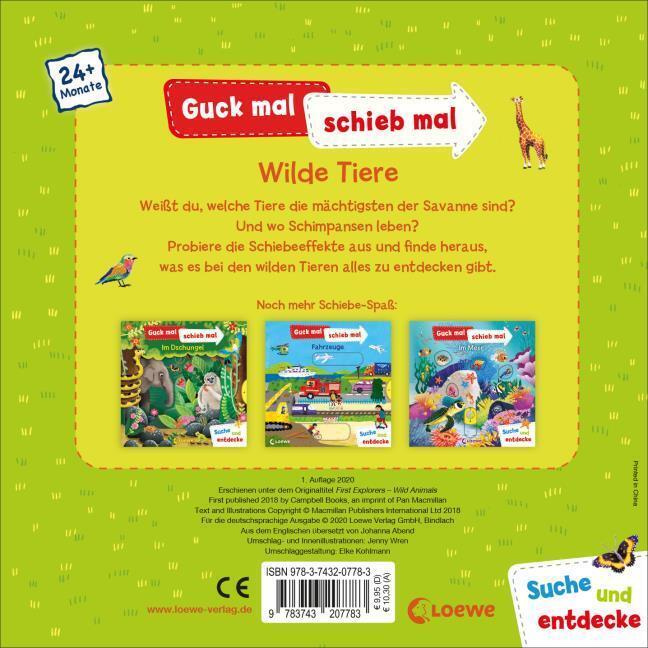 Thumbnail - Guck Mal, Schieb Mal Suche Und Entdecke - Wilde Tiere Jenny Wren