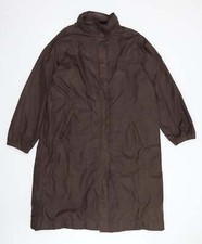 DANNIMAC Womens Brown Anorak Coat Size M Zip