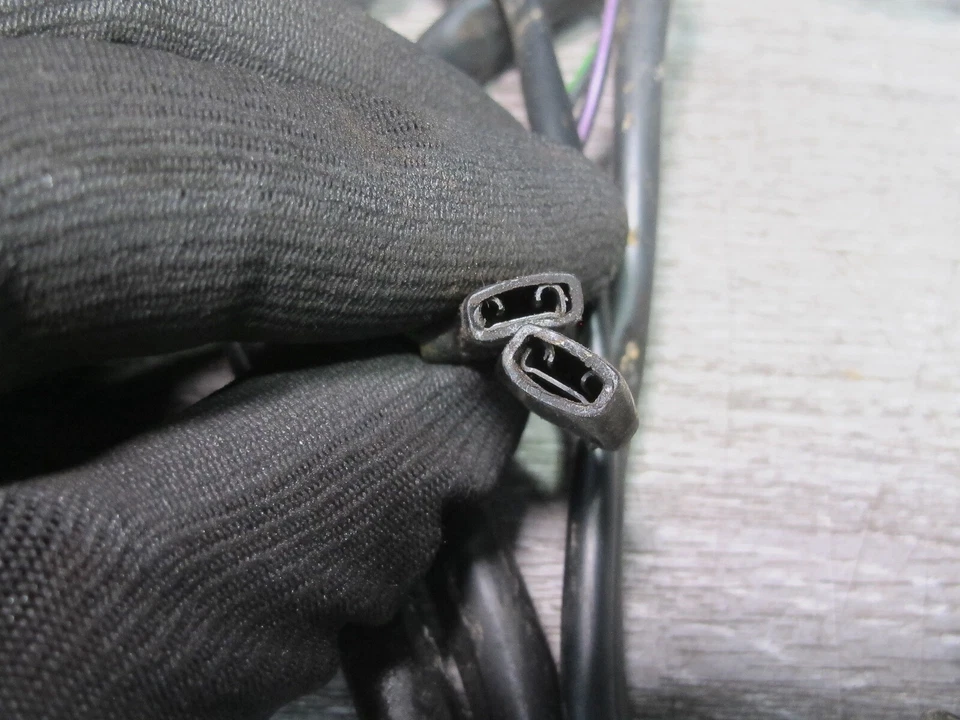 Interruptor de ajuste del asiento eléctrico derecho Porsche 928 S 1984-1986 con panel de moldura Foto 4 de 4