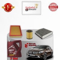 Wartungsset Filter Und ÖL Mercedes GLA 200 CDI 100KW 136PS Ab 2014