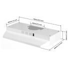 24/30/36inch Under Cabinet Range Hood Kitchen Cooking Vent 230Cfm Convertible