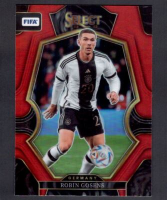 2022-23 Panini Select FIFA Mezzanine Robin Gosens Red Prizm Germany #144