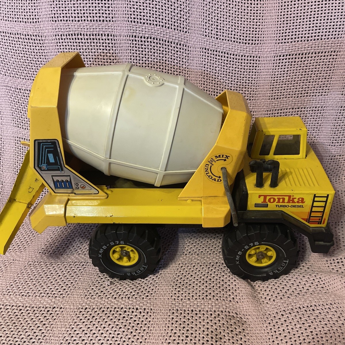 Vintage 1980's Tonka Turbo Diesel Cement Mixer, truck