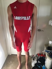 track and field Louisville University Kentucky singlet unisuit speedsuit adidas