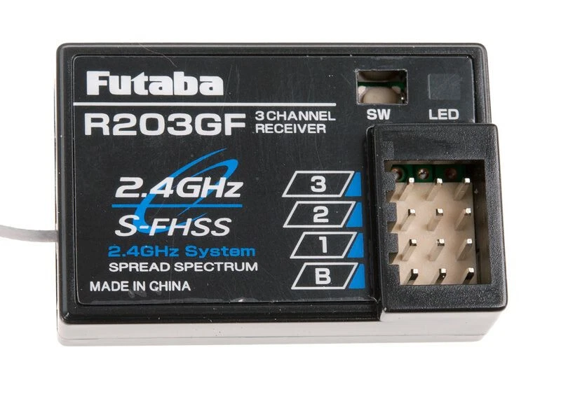 Futaba 3PV Sender 3-Kanal (2.4GHz / R203GF) P-CB3PV Fernsteuerung - Bild 4 von 4