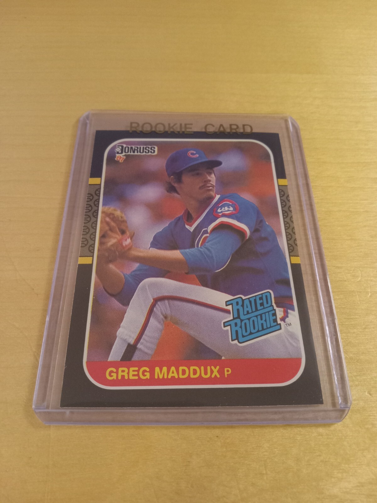 1987 Donruss36 GREG MADDUX (RATED ROOKIE) Chicago Cubs Baseball Card. Star (NM) eBay