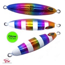 3pcs Eddie Bomb 450g Through wire Bluefin tuna Vertical Fast Sinking Torpedo 16z