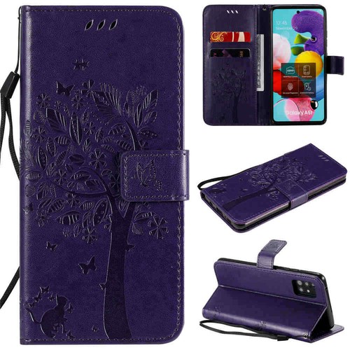 For Samsung Galaxy A51 A71 A41 A31 A21 A11 Wallet Card Holder Leather Case Cover - Picture 39 of 40