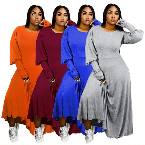 High Waist Flare Maxi Dress | eBay